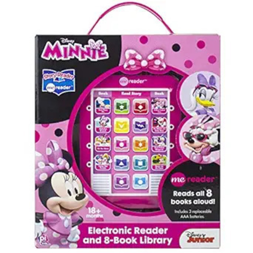 Disney Minnie Mouse - Me Reader Electronic Reader And 8 Sound Book Library -
